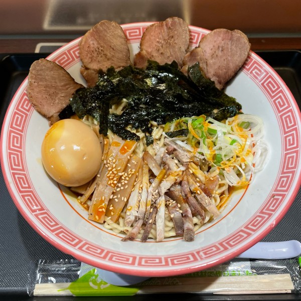 「特製　油そば」@荻窪中華そば 春木屋 ラゾーナ川崎店の写真