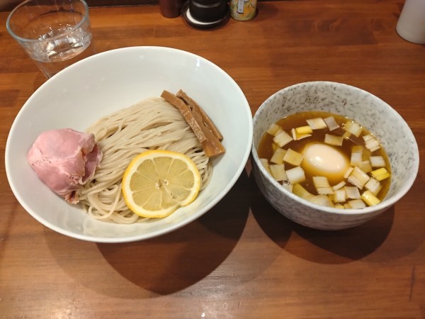「【限定】つけ麺(煮干)味玉付¥1100-」@中華そば 卯月屋の写真