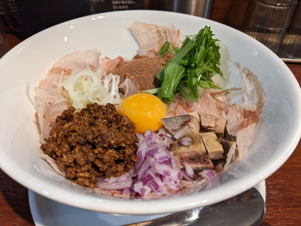 「枕崎まぜそば」@鰹が昇るまでの写真