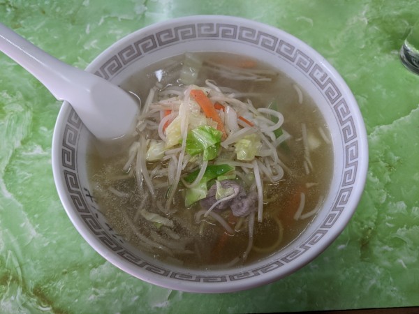 「タンメン：650円」@中華 ジャンボの写真