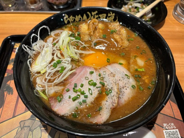 「戦国武将らあめん徳川家康」@らあめん花月嵐 橋本南口店の写真