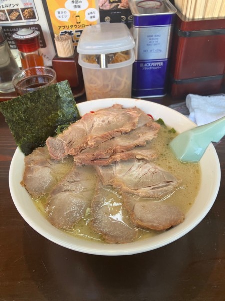 「チャーシュー麺　ダブル　ライス」@さつまっこ 平和島店の写真