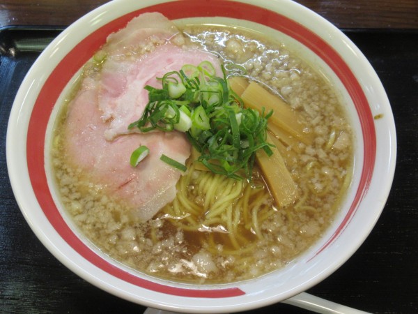 「かつお醬油ラーメン（850円）」@麺屋 よつ葉の写真