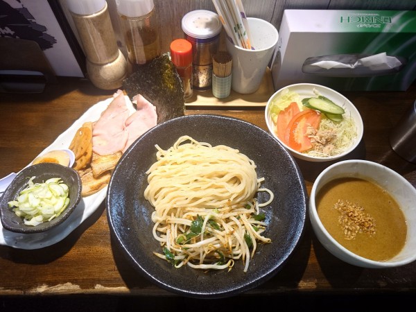 「くい紋つけ麺(1100円)」@麺処 くい紋の写真