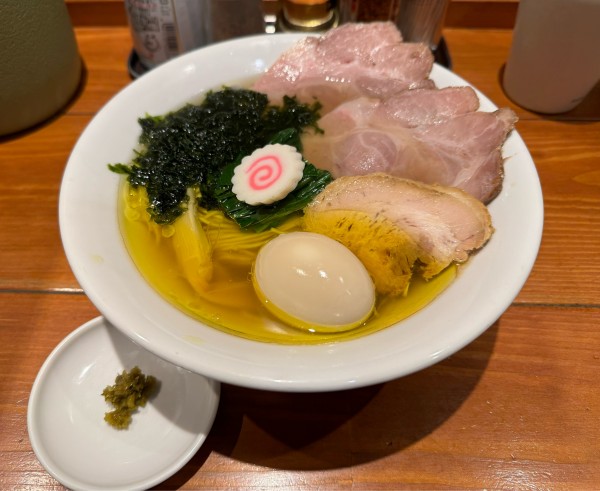 「特製塩そば」@麺屋 真心の写真