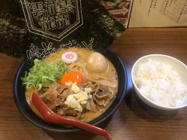 「味噌肉玉そば全部のせ」@肉玉そば おとど 亀有店の写真