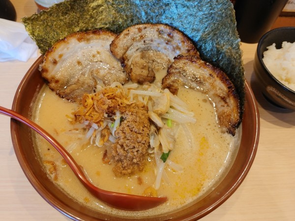 「江戸前味噌　チャーシュー麺」@麺場 龍吟 野田店の写真