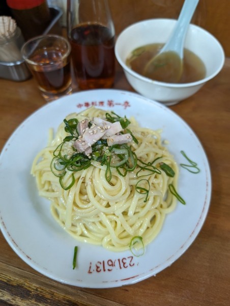 「瓶ビール＋紹興酒＋パタン＋小袋炒め」@第一亭の写真