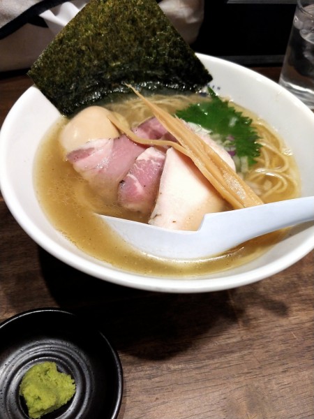 「特白醤油」@江乃華JAPAN RAMENの写真