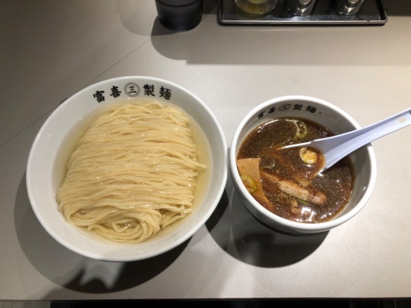 「鰹昆布水のどごし生麺1300円」@富喜製麺研究所 六本木店の写真