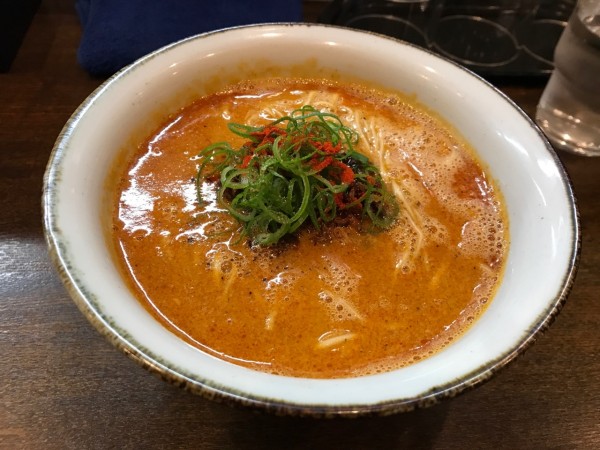 「担々麺＋味付き替え玉」@yagu-noodleの写真