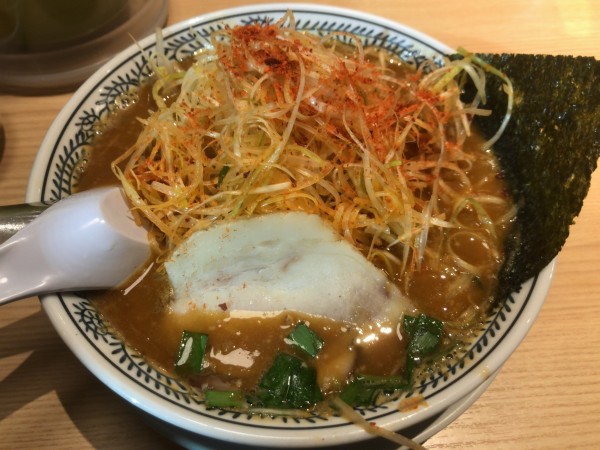 「辛ネギ味噌ラーメン」@丸源ラーメン 西新井店の写真