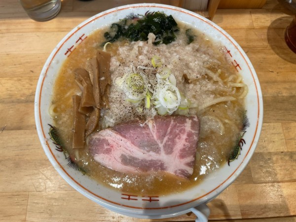 「背脂味噌ラーメン」@背脂ラーメン チャッチャ亭の写真