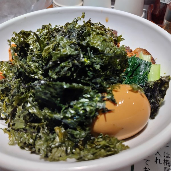 「ŌNORI特製まぜそば 1200円 大盛」@ŌNORIの写真