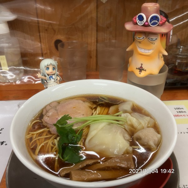 「天草大王　ワンタン中華そば」@栃木中華そば 神志の写真