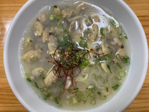 「あさりラーメン 800円」@麺屋ふたばの写真