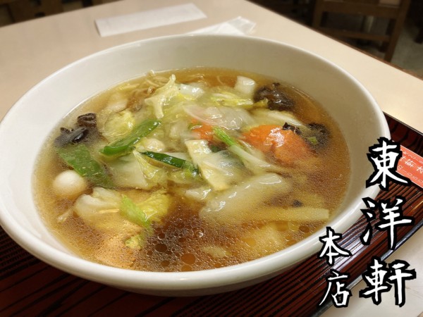 「エビソバ￥550(本日のサービスメニュー)」@東洋軒 本店の写真