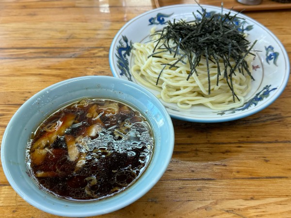 「つけそば(少なめ)+ざる(のり)」@丸長 坂戸店の写真