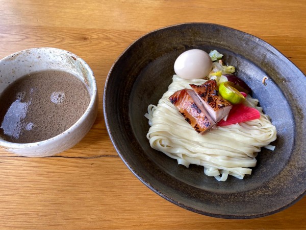 「秋刀魚つけそば」@麺 㐂色の写真