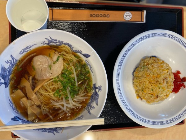 「ミニチャーハンセット」@与島PA フードコートの写真