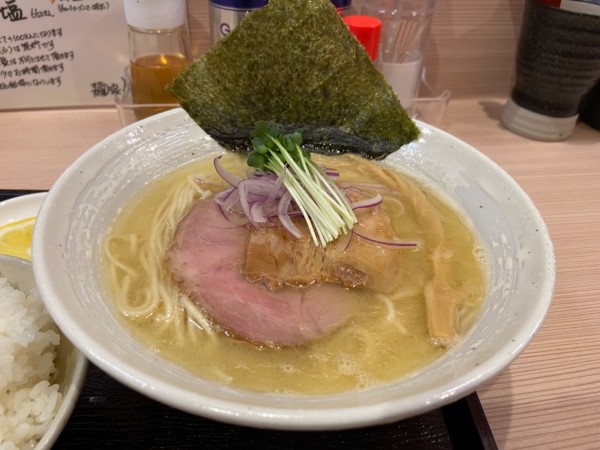 「鶏白湯塩(850)」@麺家 心専の写真