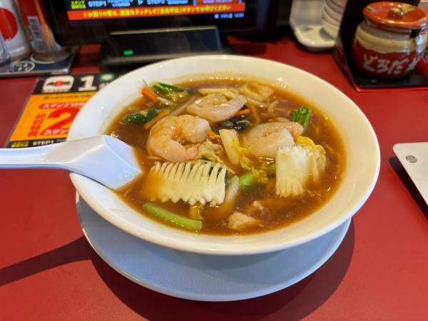 「海鮮五目そば(期間限定）979円」@丸源ラーメン 瑞穂店の写真