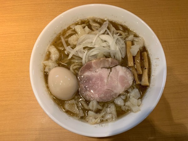 「限定 背脂煮干し」@麺屋togariの写真