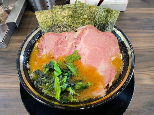 「チャーシューメン（3枚）」@家系ラーメン がくの写真