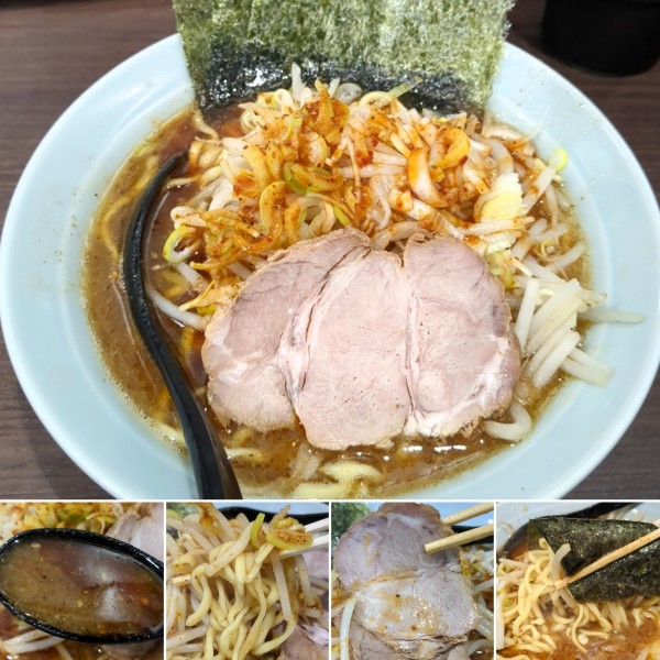 「家系味噌ノ型「銀治郎」(冬季限定)　1000円」@横浜家系らーめん 侍 上野店の写真