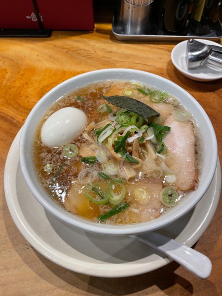 「源流+塩玉子」@一風堂 六本木店の写真