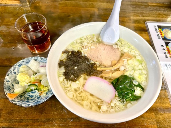 「ラーメン(750¥)」@ラーメン おおもりの写真