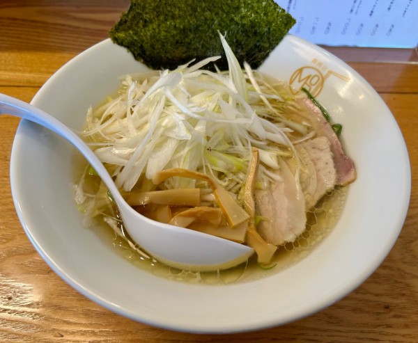 「白美人のネギそば(990¥)」@森商店の写真