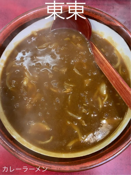 「カレーラーメン」@東東の写真