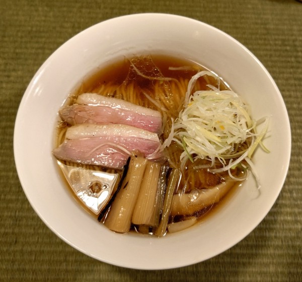 「鴨らーめん(930円)」@らーめん 鴨&葱の写真