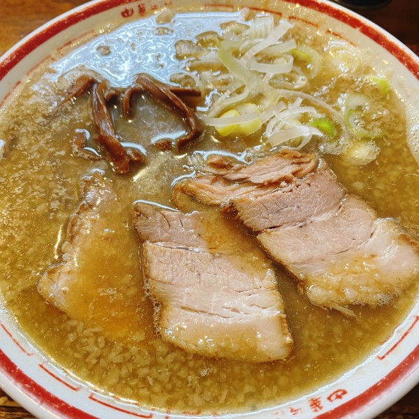 「バリ煮干しそば（限定）コッテリ  920円」@田中そば店 浅草店の写真