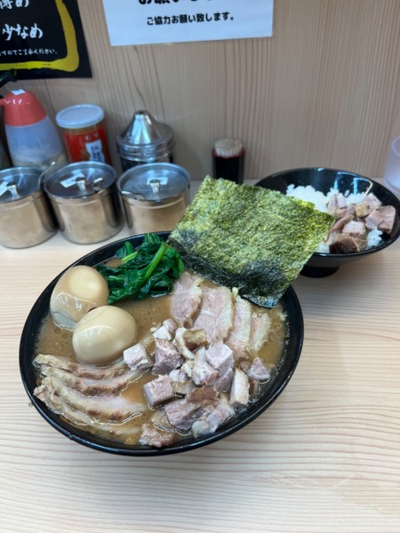 「チャーシューメン(¥1100)+チャーシュー(¥300)」@ラーメン 大國家の写真