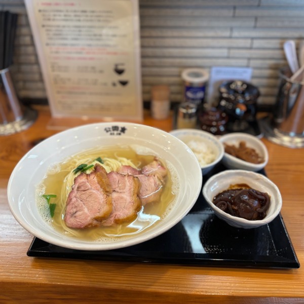 「ラーメン定食」@公園前の写真