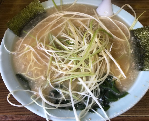 「ネギラーメン 大」@ラーメンショップ 小野路店の写真