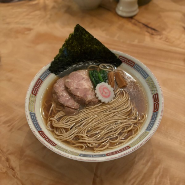 「だしそば【しょうゆ】」@だし・麺 未蕾の写真