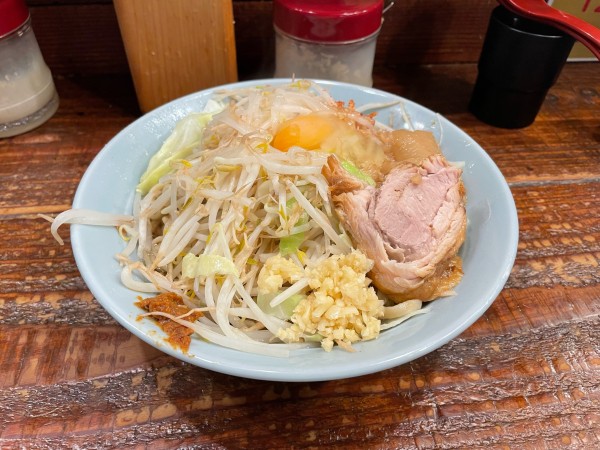 「汁なし麺」@立川マシマシの写真