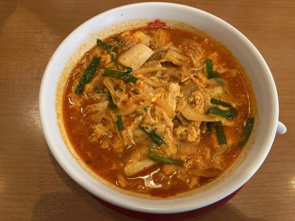 「大盛チゲ味噌ラーメン　760円」@熱烈中華食堂 日高屋 川口並木店の写真