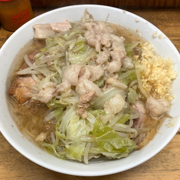 「小豚ラーメン 1,000円」@ラーメン二郎 前橋千代田町店の写真