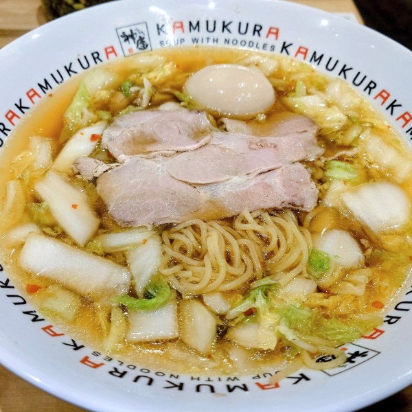 「煮玉子ラーメン」@どうとんぼり神座 麻布十番店の写真