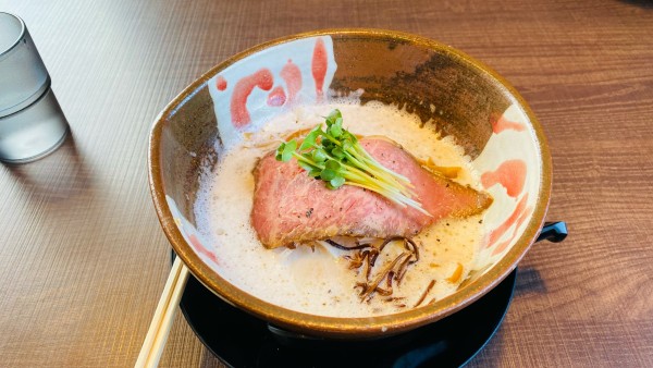 「常陸牛白湯(塩)」@常陸牛らぁめん 希の写真