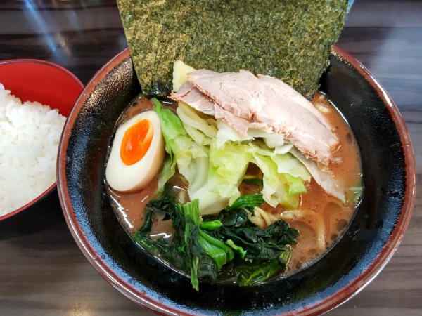 「特製朝ラー」@横浜家系らーめん 武術家の写真