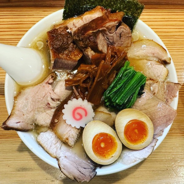 「しおチャーシューメン」@オランダ軒の写真