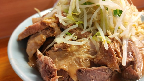 「大ラーメン・ぶたダブル・しょうが(ヤサイ)￥1,290」@ラーメン二郎 立川店の写真