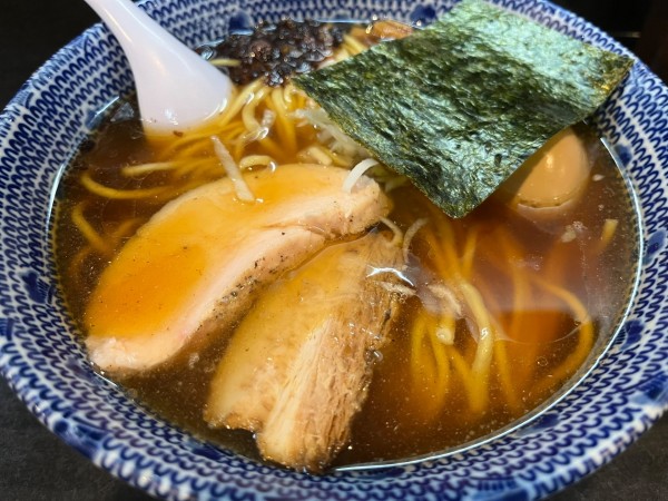 「味玉醬油ラーメン：920円」@麺心 國もとの写真