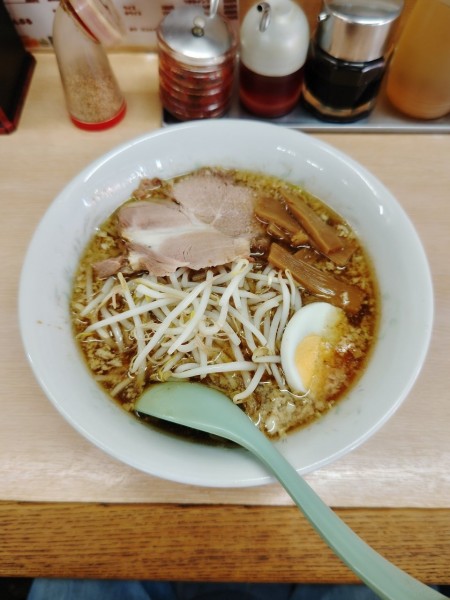 「ニンニクらーめん(680円)」@らーめん らんぶるの写真