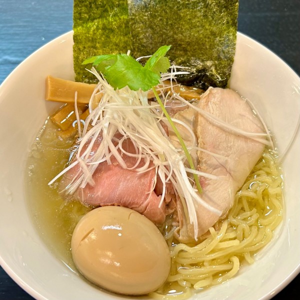 「特製鴨がら中華そば（しお）」@戸田ラーメンベース 和み食堂の写真